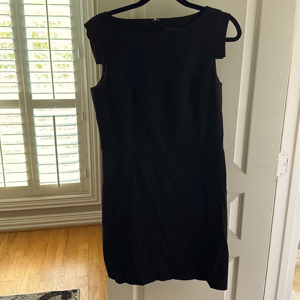 Ann Taylor Black Professional Work Dress